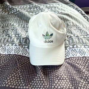 Adidas White Cap - Brand New